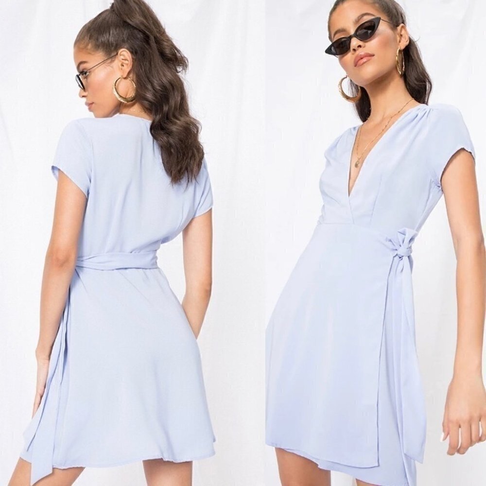 Superdown Kaia Wrap Dress